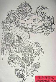 Shawl Dragon Manuscript 8