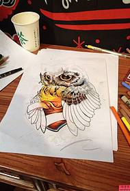 Roopu Tuhito Manukapuka a Owl Tattoo