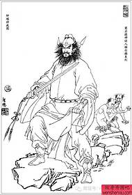 Zhong Rong döymə xətti rəsmləri