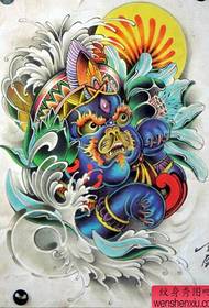 tatuering figur rekommenderas en färg tatuering manuskript fungerar 116962 - tatuering figur rekommenderade en färg på prajna lotus tatuering fungerar