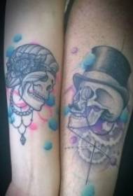 Tattoo couple pattern 10 groups of very creative couple tattoo designs