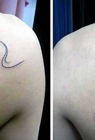patrún tattoo cleite péire ar ais