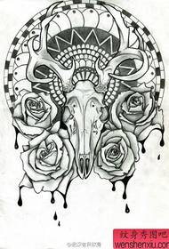 Obres manuscrites del tatuatge de Deer Rose