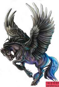 Hình xăm thanh đề nghị một mẫu hình xăm Pegasus