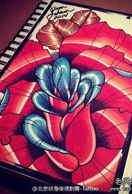 color rose tattoo manuscript inoshanda