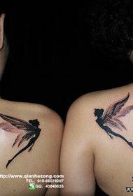 ragazze spalle belle coppie popolari elfo tatuaggio modello