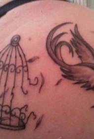 How to cover the couple's tattoo pattern after breaking up