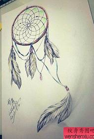 a dream catcher tattoo work
