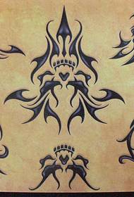 pattern ng script ng totem tattoo