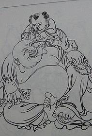 Manuscrit du bouddhisme Maitreya