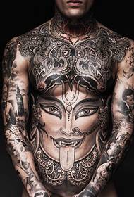 wilder arroganter Körper Evil Totem Tattoo