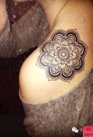 a group symbolizes the pursuit of harmony and perfect mandala tattoo works shared by the tattoo