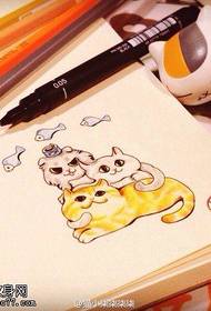 Color Cat Tattoos di The best tattoo sharing