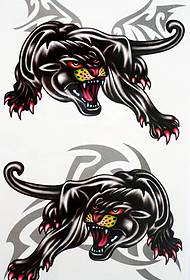 малюнок татуювання рекомендував групу татуювань чорної пантери