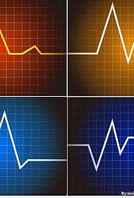 ECG tattoo pattern