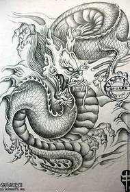 figura e tatuazhit rekomandoi një fotografi krijuese të Long Wenshen