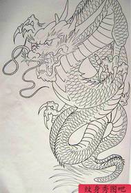 châle dragon manuscrit 3