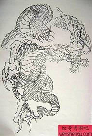Shawl Dragon Manuscript 14