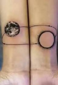 tatuaggio amante in coppia adatto a coppie di 9 piccole immagini di tatuaggi freschi