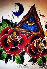 Tato tato Mripat Rose Rose tato dianggo 117323 - Mripat saka Total Visi 117324 - Manuskrip Tato Kompas Kreatif