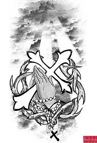 Cross tattoo works