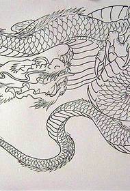 Shawl Dragon Manuscript 19