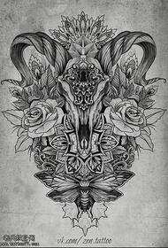 татуювання поділитися антилопа троянда ван гог картина татуювання татуювання