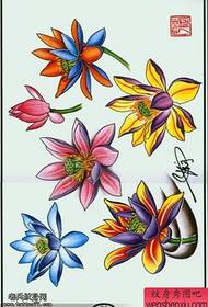 pi bon mato a tatoo yo pataje yon lotus tatoo maniskri travay