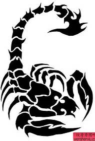 Slika za prikaz tetovaže kaže na vzorec tatoo škorpijona totem