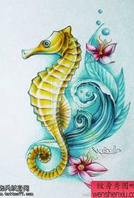 he pikitia tattoo hippocampus tae e te maheni o te moko