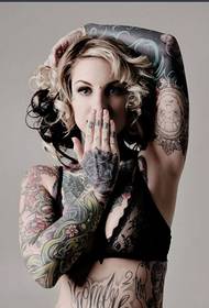 Bikini sexy beauty fascinating tattoo picture picture