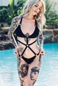 kumpulan seksi tato wanita cantik gambar