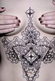 жінка груди сексуальний татем татуювання
