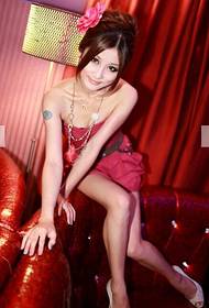 ragazza calda face lu core sexy di tentazione incantu glamourous picture
