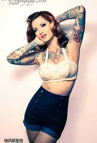 sexy beauty tattoo pattern