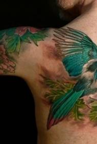 beauty super favorite watercolor splash tattoo small flower pattern