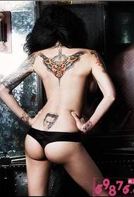Wilde Mädchen Tattoo Versuchung
