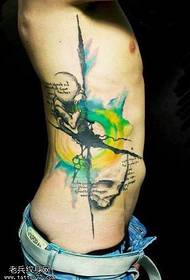 Modello di tatuaggio francese Klaim Street