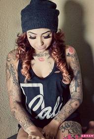 Tatuaggio del vento hip-hop creativo di bellezza di personalità di moda