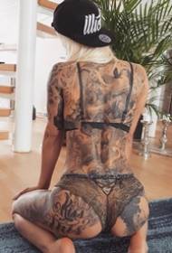 sexy tatuirovka go'zallik rasmi _ bir guruh sexy va kelishgan Evropa va Amerika zarb go'zallik zarb Qizlar rasmlari