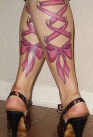arco tatuaje chica chica llena de corazón tatuaje patrón de tatuaje