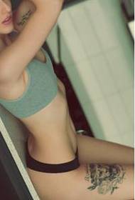 个性时尚欧美美女性感魅力迷人纹身图