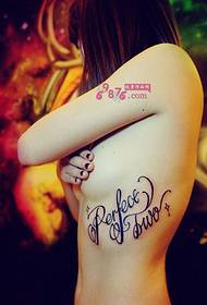 foto sexy del tatuaggio di bellezza del tatuaggio inglese