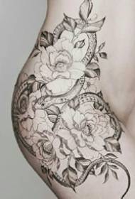 Modello di tatuaggio sexy audace - foto di tatuaggio sexy in grassetto di bellezza
