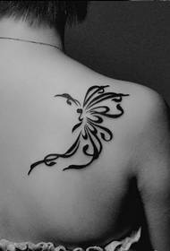 Beauty Butterfly Totem Tattoo Aanbevolen foto