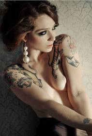 seri gambar gambar tato kecantikan glamor seksi