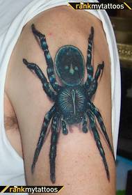 모피 거미 문신