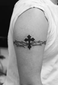 Vykoupení z trní, tetovací vzor pro křížení révy