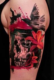 Domineering good-looking tattoo