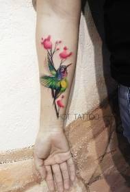 Lule krahu dhe model tatuazhi i pikturuar nga kumbush